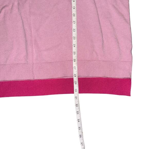 Andrée by Unit Color-Block Sweater Pink/Magenta Size 2X - Picture 7 of 8